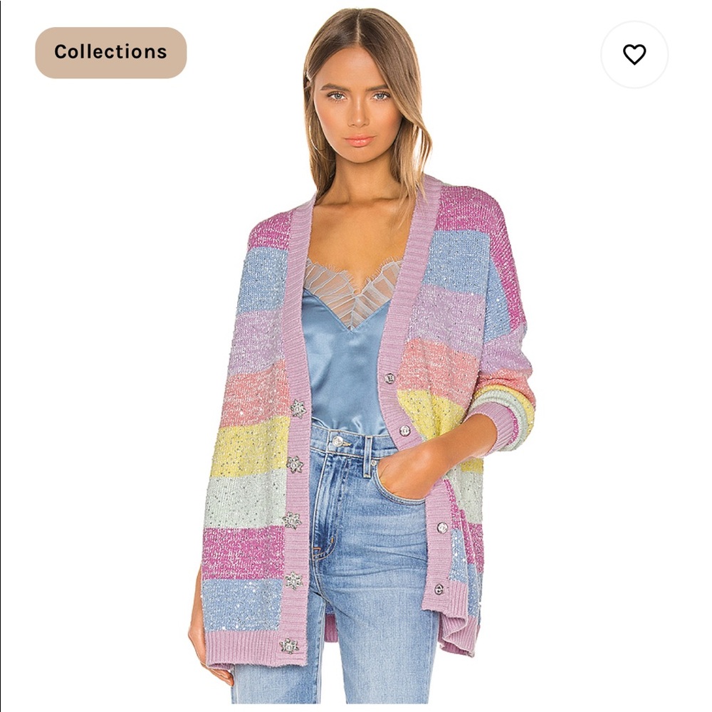 Famous! Olivia Rubin Mika Cardigan in pastel!